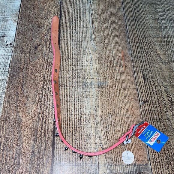 Pink studded spiked leather collar petco 
Size 16” - Picture 7 of 7